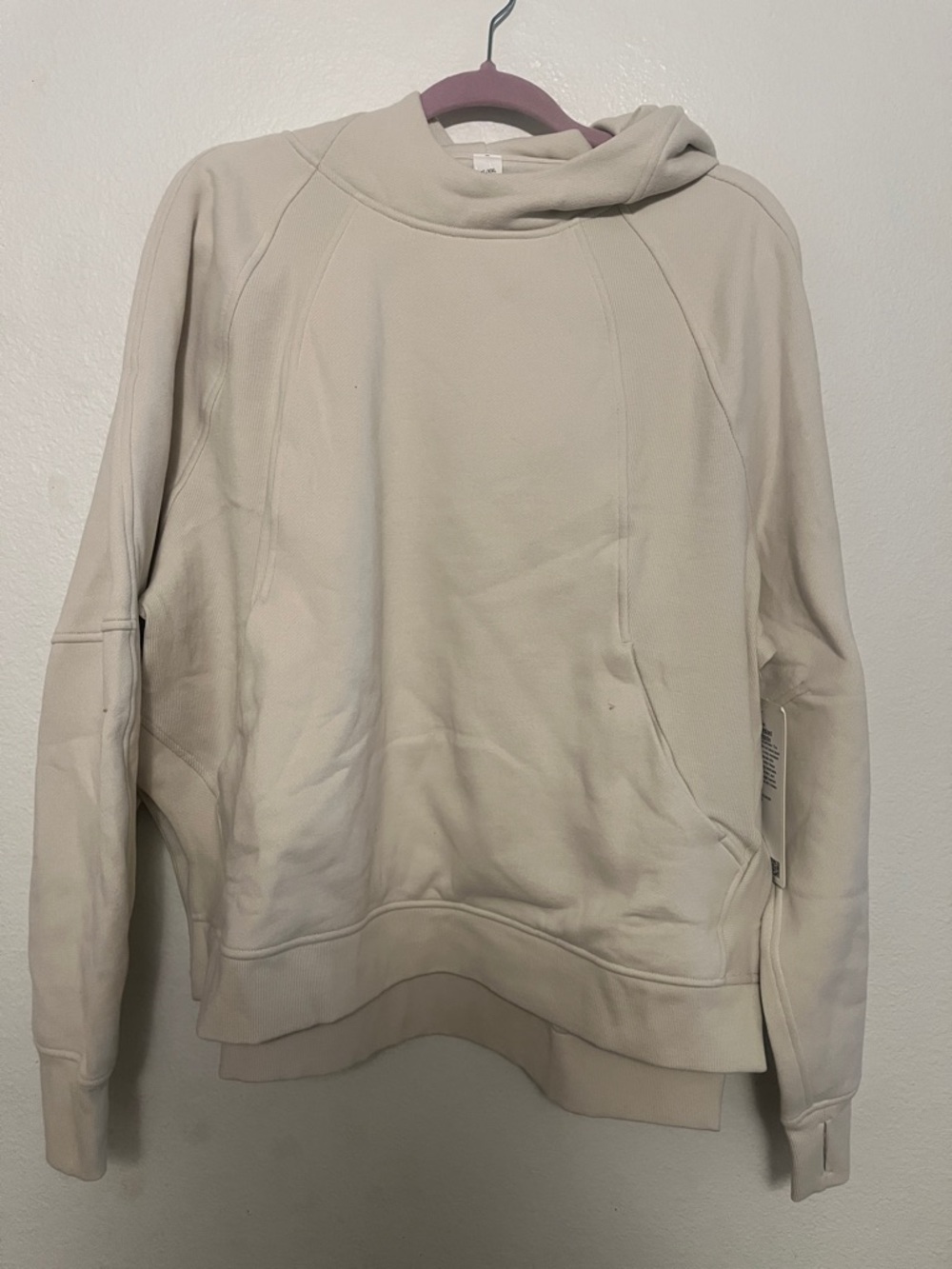 lululemon athletica Cream Pullover Hoodie